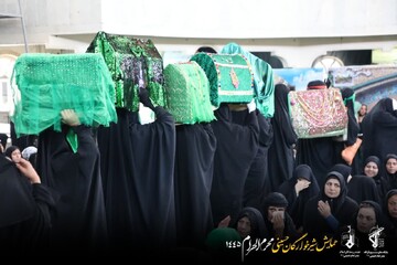 مراسم عزاداری امام حسین (ع) در حسینیهٔ عاشقان ثارالله (ع)خوزستان