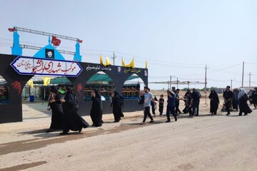 مواکب شهدای دانشجوی خوزستان در شلمچه و چذابه راه‌اندازی می‌شوند
