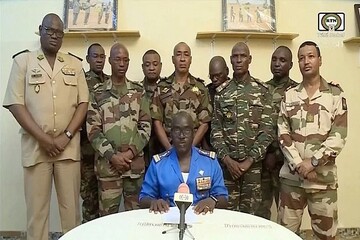 اعلام همبستگی ارتش نیجر با شورشیان گارد ریاست جمهوری