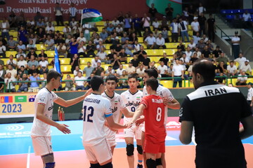 Iran U16 volleyball