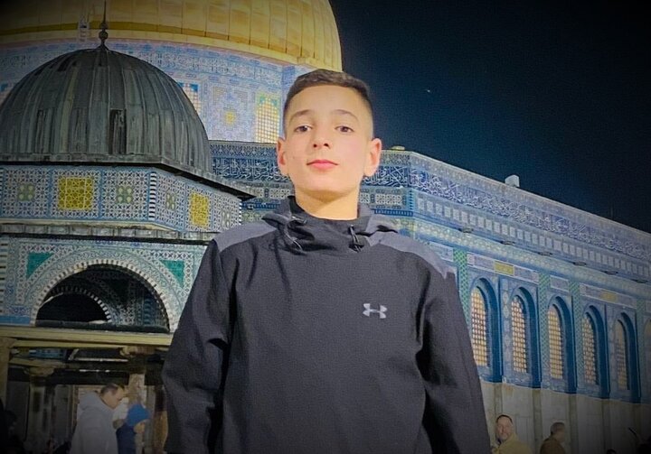 شهادت کودک ۱۴ ساله هنگام یورش صهیونیست‌ها به شمال  کرانه باختری