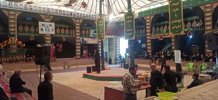 گزارش تصویری دو هیأت عزاداری حسینی در شهرستان نطنز
