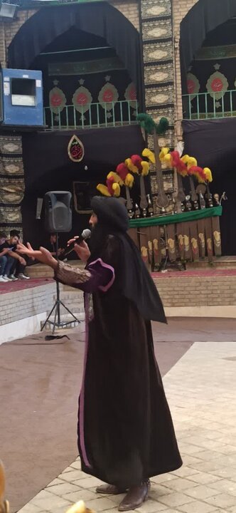 گزارش تصویری دو هیأت عزاداری حسینی در شهرستان نطنز