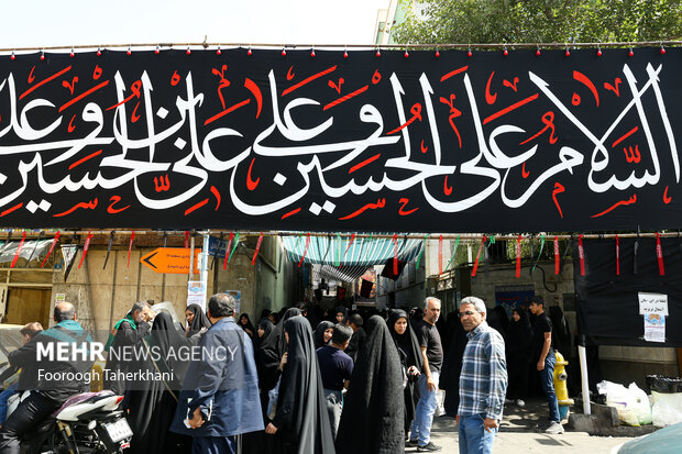 برپایی عزاداری حسینی در ۱۲۵۰ مسجد و حسینیه البرز