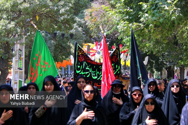عزاداری روز تاسوعای حسینی در کرمانشاه