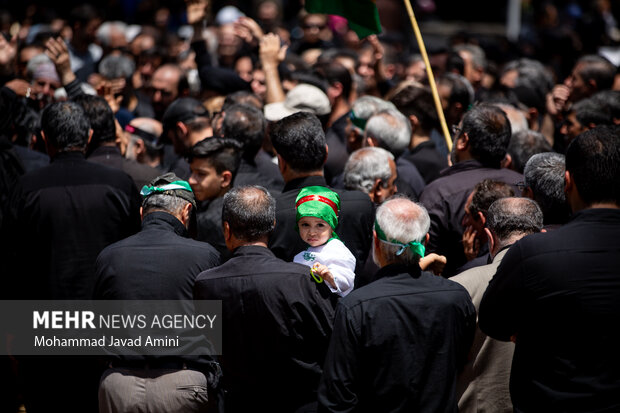 اجتماع عزاداران حسینی در قزوین