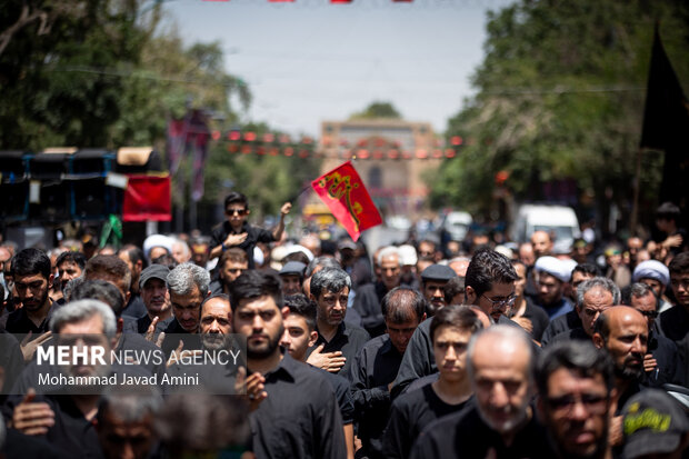 اجتماع عزاداران حسینی در قزوین