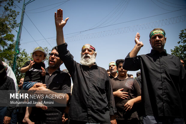 اجتماع عزاداران حسینی در قزوین