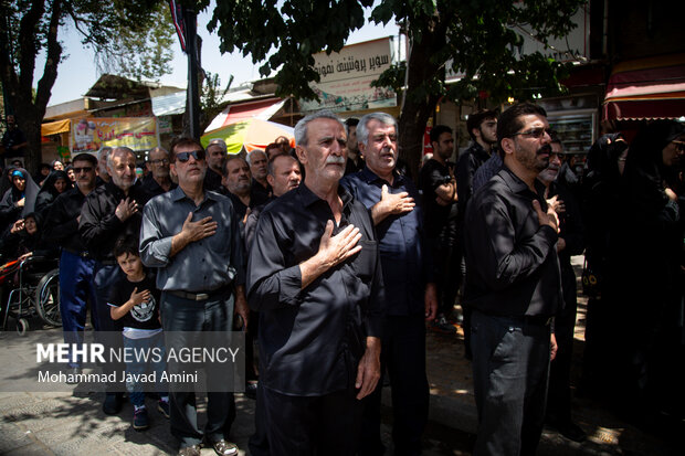 اجتماع عزاداران حسینی در قزوین