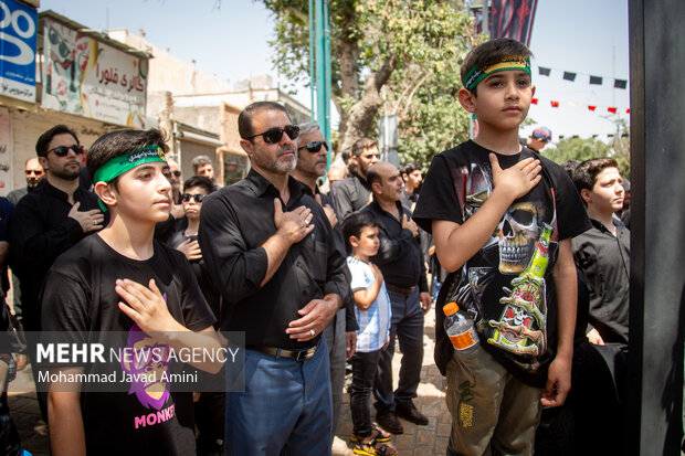 اجتماع عزاداران حسینی در قزوین