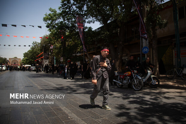 اجتماع عزاداران حسینی در قزوین