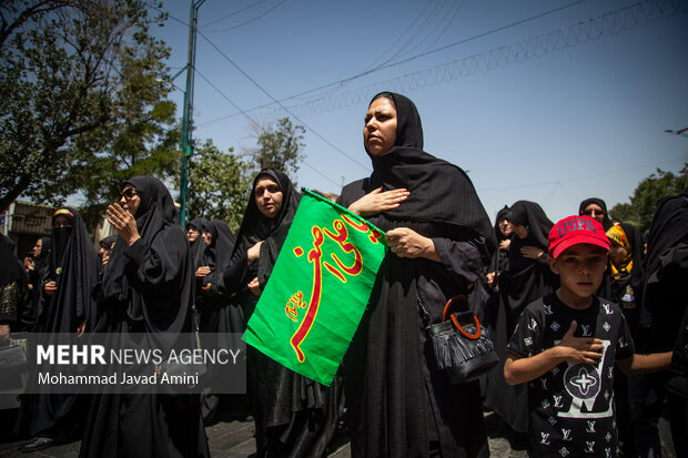 اجتماع عزاداران حسینی در قزوین