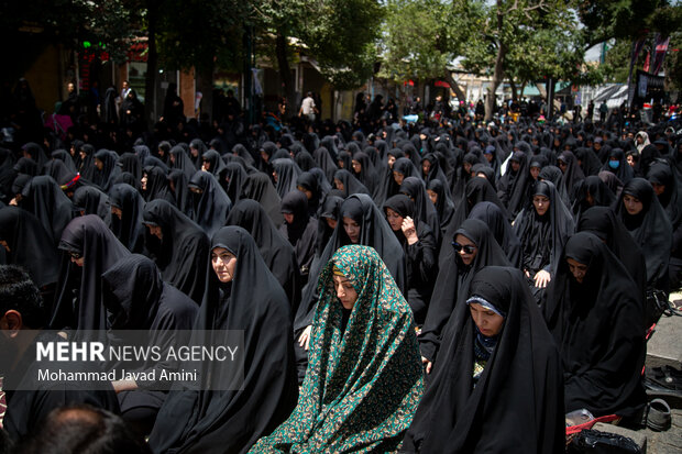 اجتماع عزاداران حسینی در قزوین