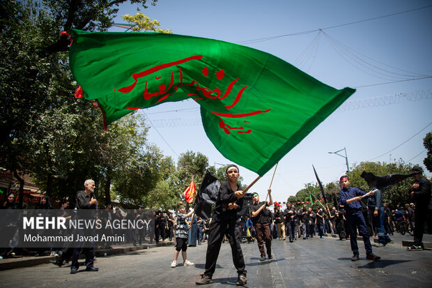 اجتماع عزاداران حسینی در قزوین