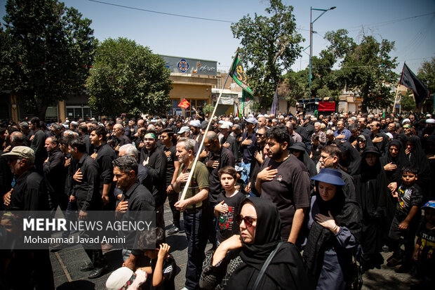 اجتماع عزاداران حسینی در قزوین