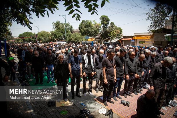 اجتماع عزاداران حسینی در قزوین