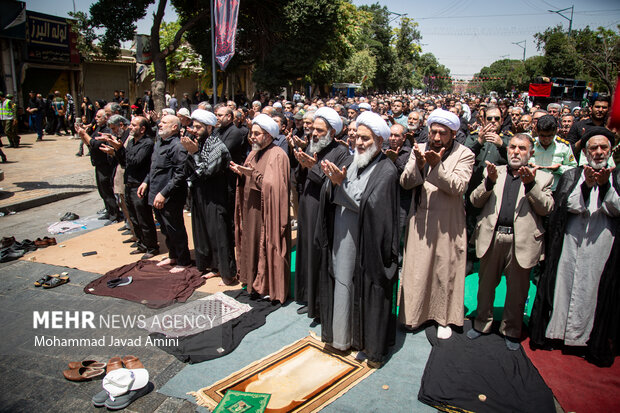 اجتماع عزاداران حسینی در قزوین