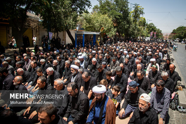 اجتماع عزاداران حسینی در قزوین