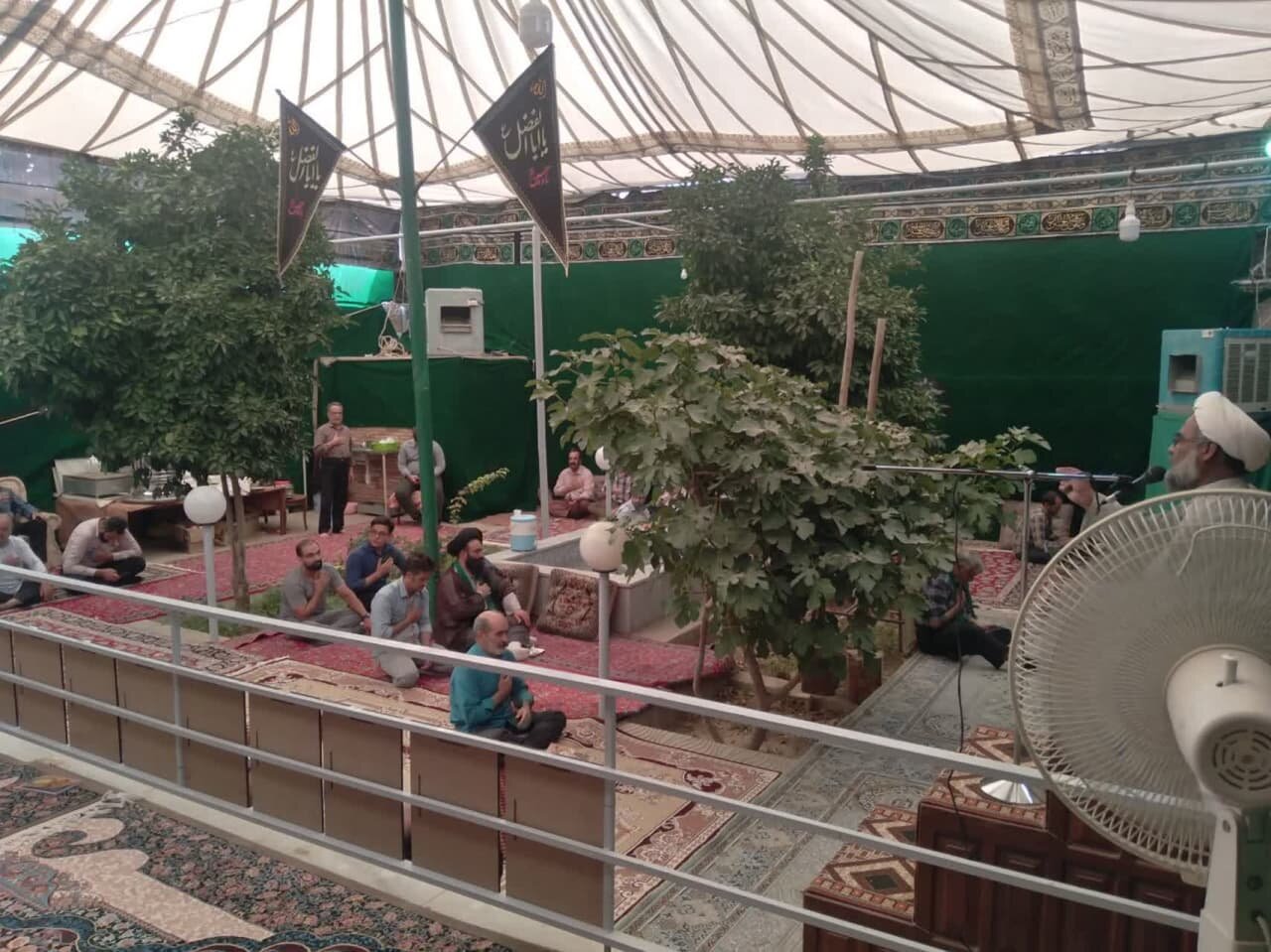 افتتاح نانوایی مجموعه فرهنگی مذهبی ورزشی امامشهر یزد در ماه محرم