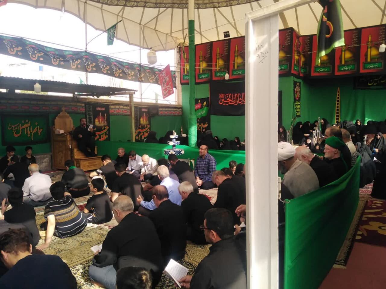 افتتاح نانوایی مجموعه فرهنگی مذهبی ورزشی امامشهر یزد در ماه محرم