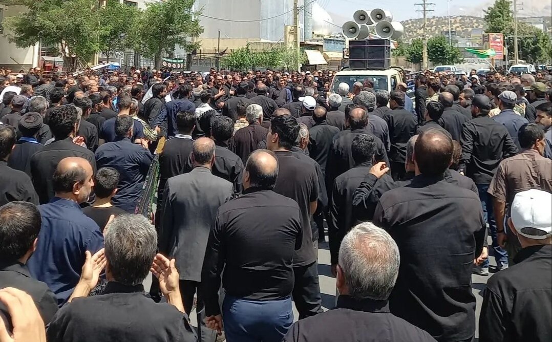 عزاداران حسینی در«یوم‌العباس» دماوند تجمع کردند