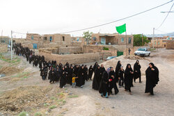 تاسوعا در روستایی که نیمی از مردم سادات حسینی‌اند