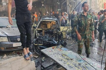 شهداء وجرحى بتفجيرات إرهابية في منطقة السيد زينب (ع) بسوريا