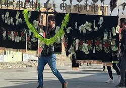 مراسم عاشورای حسینی در آبدانان