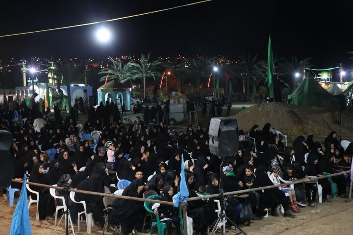 عزاداری دهه اول محرم در خیمه گاه وردنجان برگزار شد