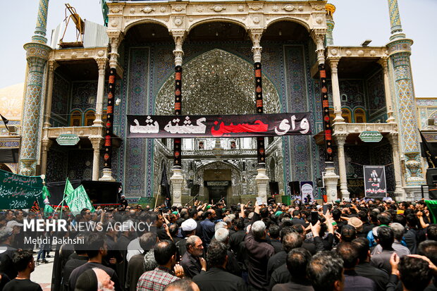 ایران در روز عاشورا سراسر شور و شعور حسینی/فریاد «لبیک یا حسین(ع)