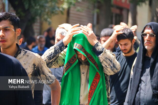 مراسم عزاداری روز عاشورای حسینی در کرمانشاه