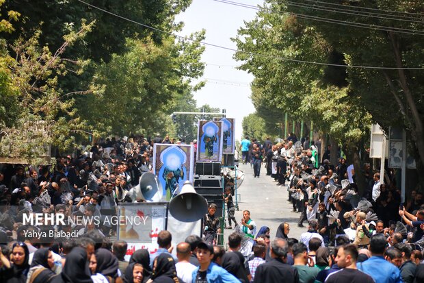 مراسم عزاداری روز عاشورای حسینی در کرمانشاه