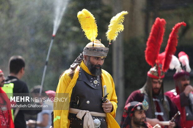 خیمه سوزان ظهر عاشورا در مشهد