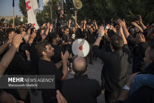 Simnan'da Muharrem etkinliği Simnan'da Muharrem etkinliği