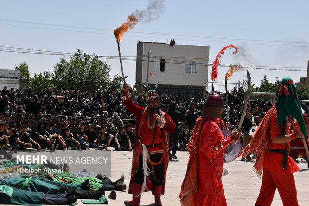 تعزیه خوانی روستای علی آباد قوچان