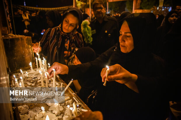 مراسم شام غریبان در اراک