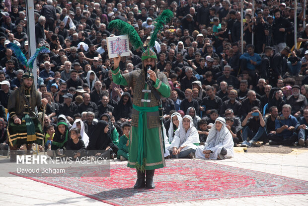 بزرگ‌ترین مراسم تعزیه‌خوانی کشور در فدیشه