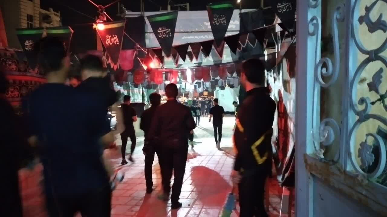 گناوه در عزای امام حسین (ع) و شهدای کربلا اشک ماتم ریخت