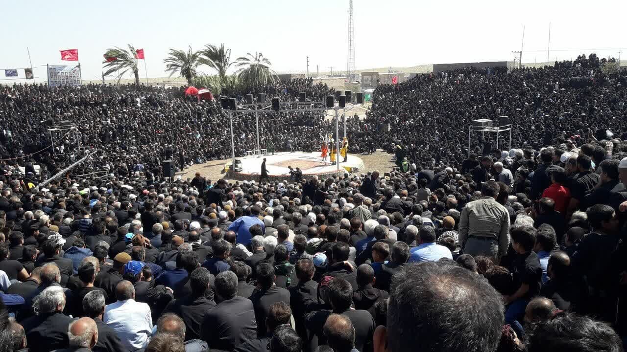 برپایی بزرگترین آیین تعزیهخوانی کشور