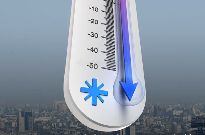 کاهش دمای ۶ درجه‌ای در همدان
