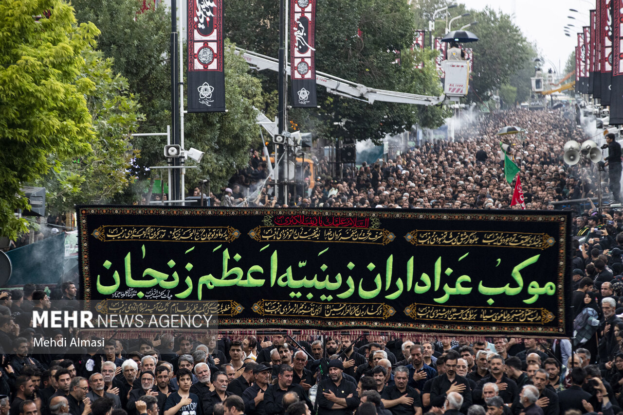 ثبت جلوههای یومالزینب با حضور عکاسان ۱۰ استان در زنجان