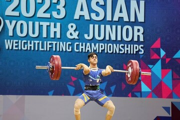 طلای آسیا بر گردن«محراب دواسری»/ دومین مدال برای وزنه‌برداری ایران