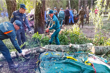 10 killed in central Russia fierce storms