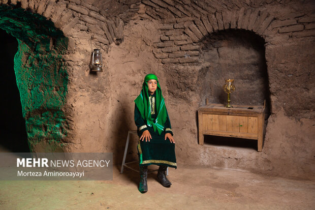 محمدجواد دستجردی فرزند حسین، متولد سال 1390 در روستای فدیشه است، وی در تعزیه، به عنوان حضرت سکینه(س) ایفای نقش می کند.