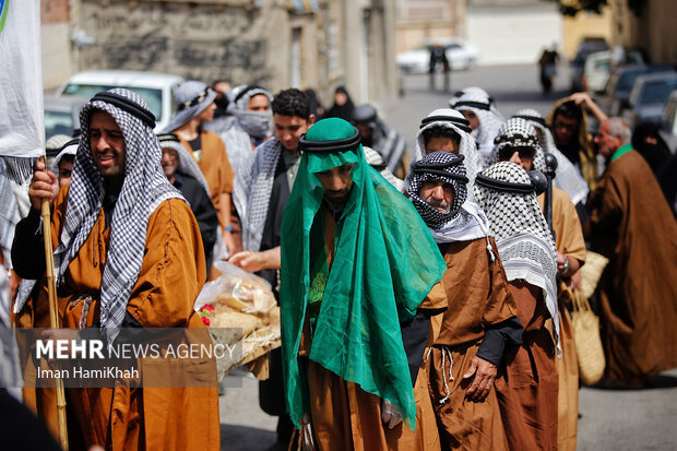 حرکت نمادین طایفه بنی اسد در همدان