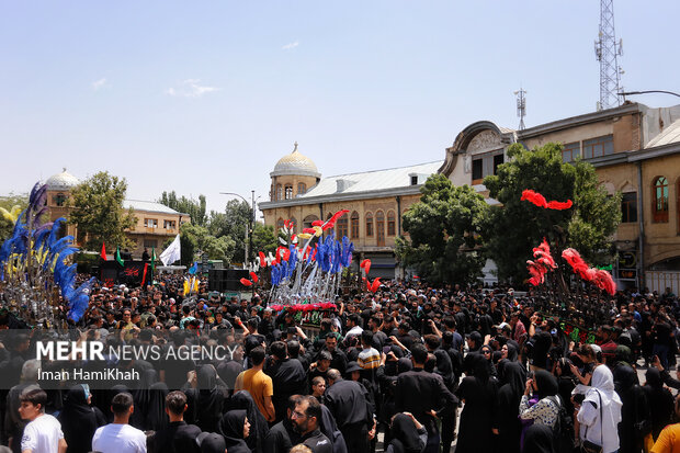 حرکت نمادین طایفه بنی اسد در همدان