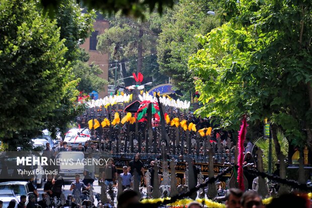 اجتماع علمداران حسینی در کرمانشاه