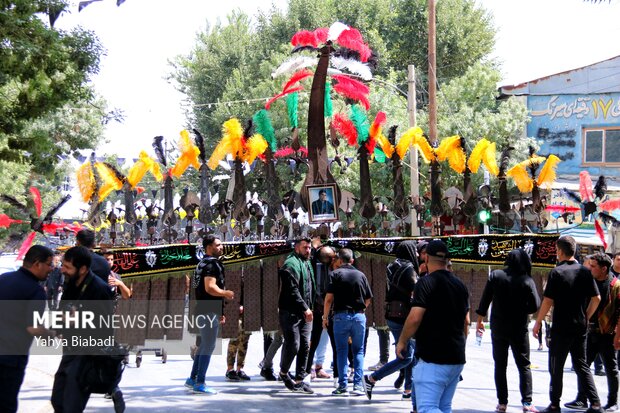 اجتماع علمداران حسینی در کرمانشاه