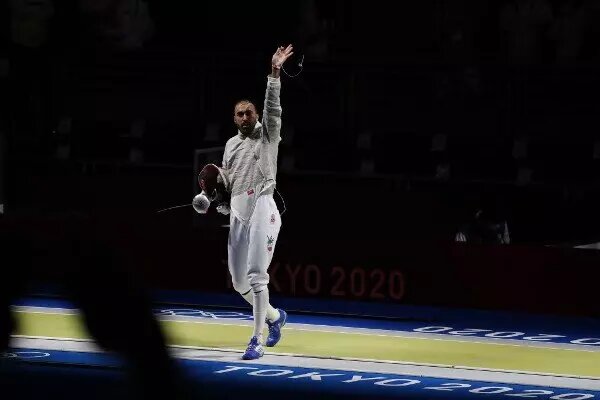 مشعل بازی‌های آسیایی توسط ورزشکار ایران حمل شد