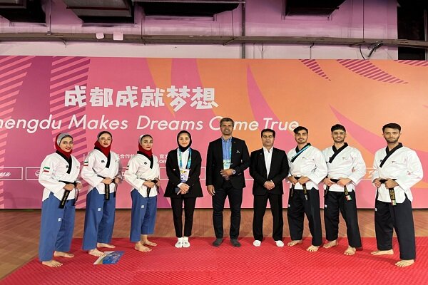 Iran taekwondo team bag 4 bronze in 2023 Summer Universiade
